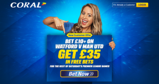 Bet £10 Get £35 on Saturday's Premiership Matches