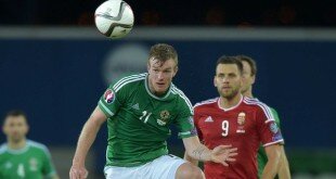 Northern Ireland’s Chris Brunt out of Euro 2021